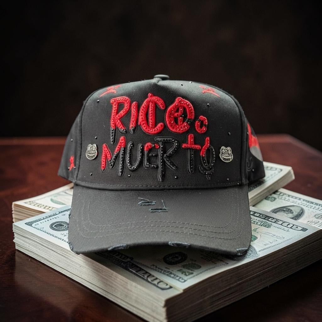 Gorra MZ HATS - “RICO O MUERTO”
